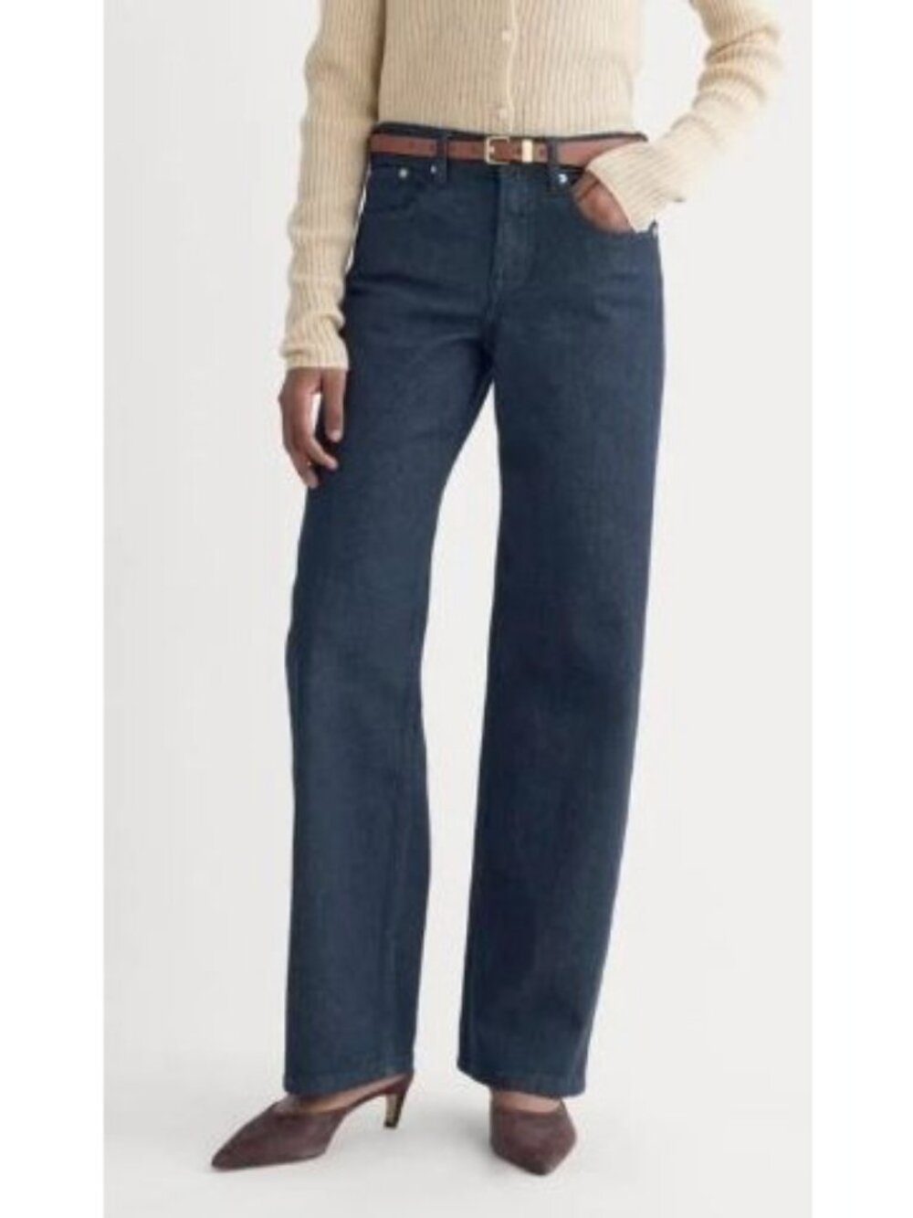 Everlane The Column Jean Pure Blue Rinse Size 30R NWT